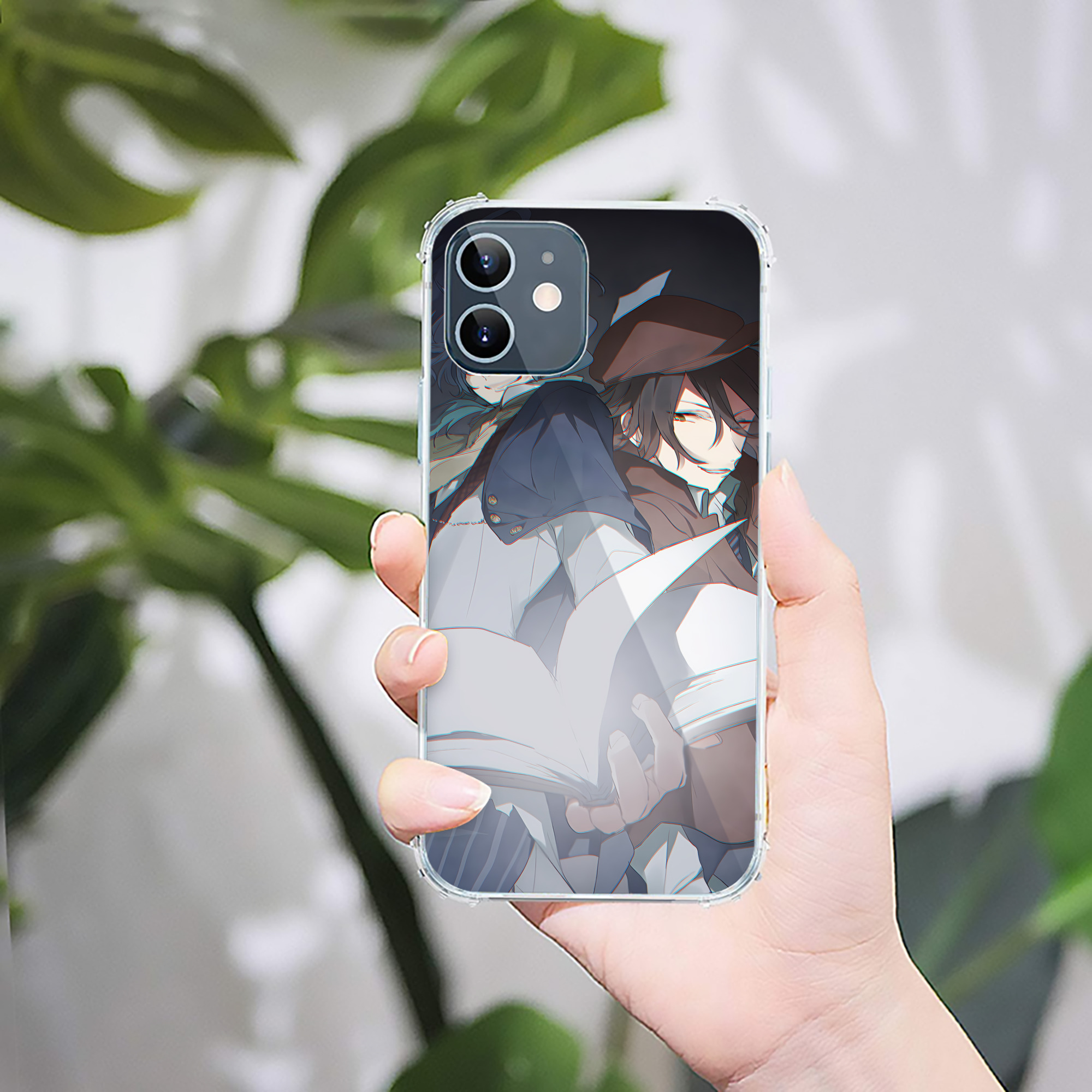 （画像用） 文豪ストレイドッグス Bungo Stray Dogs 【iPhone 12シリーズ対応】透明スマホケース（クリアソフトケース）